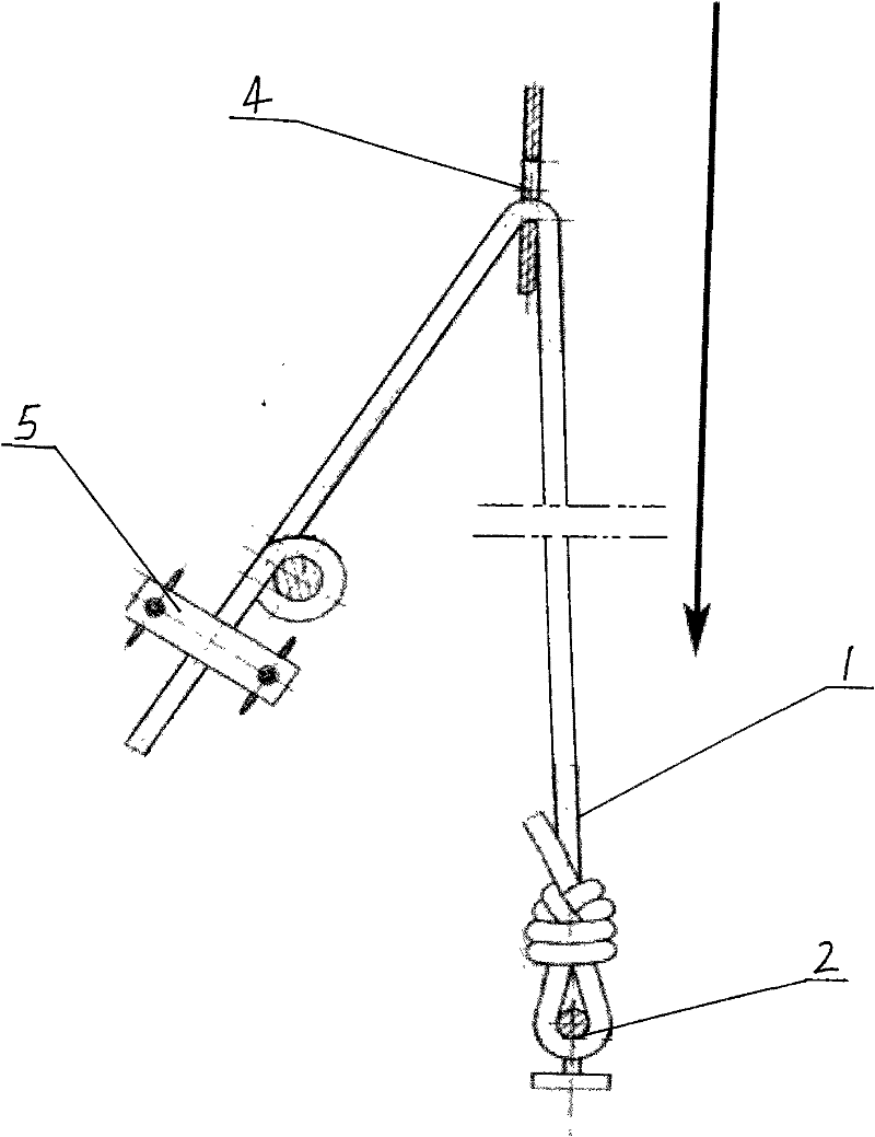 Testing method for safe performance of power climbing rope