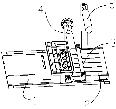 Automatic protection film removing mechanism