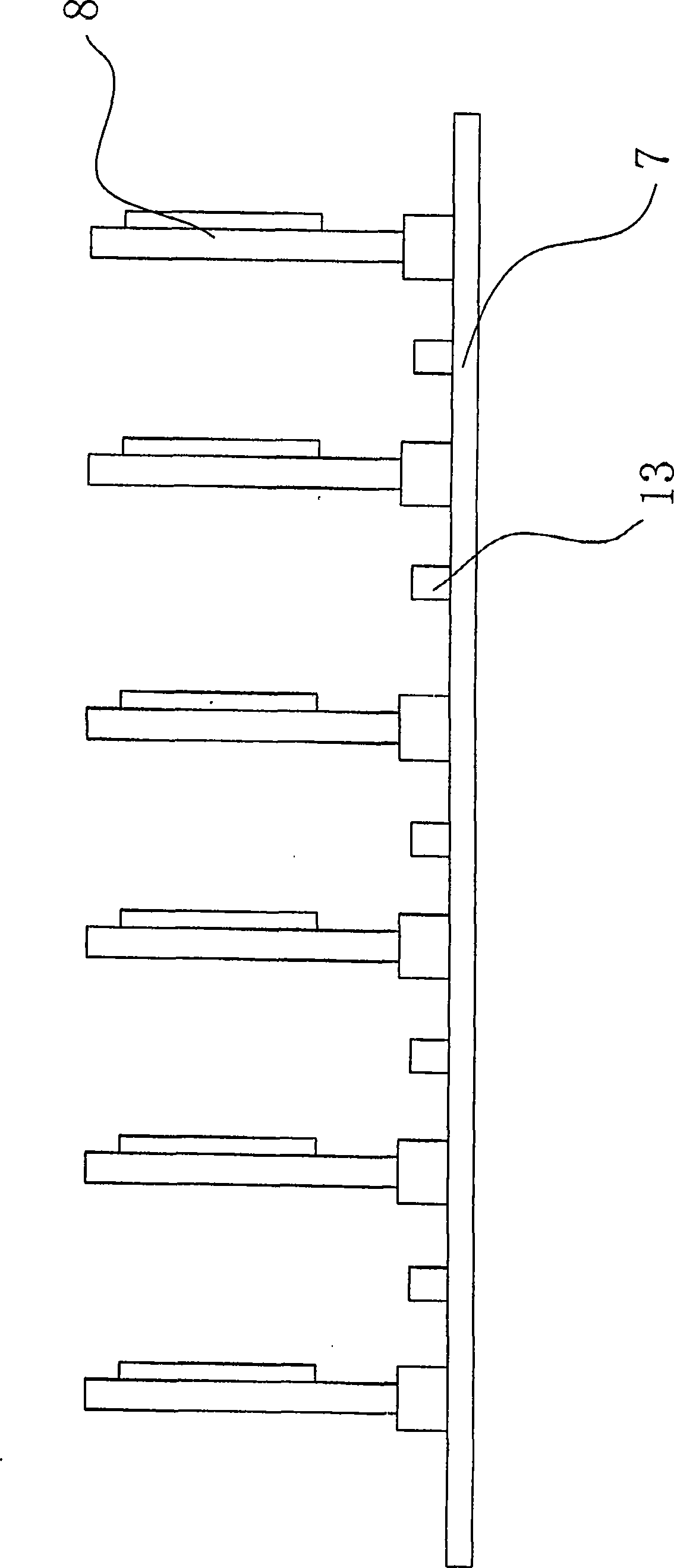 Control system of sock head sewing machine and sock head sewing machine equipped therewith