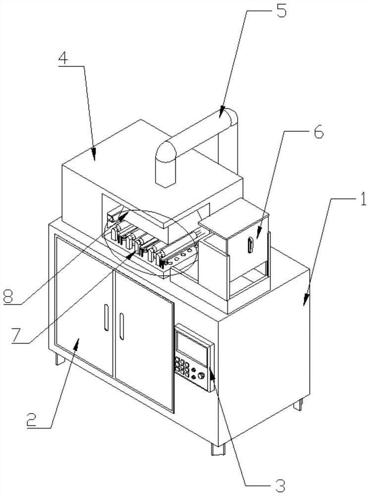 Surface treatment system and surface treatment method of cladding panel