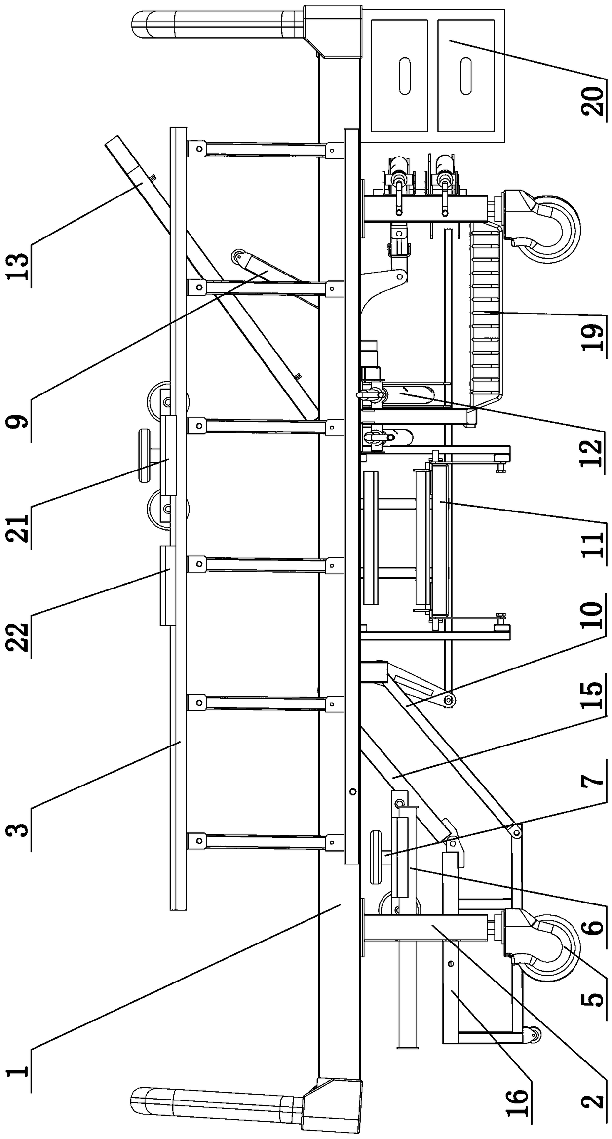 multifunctional nursing bed