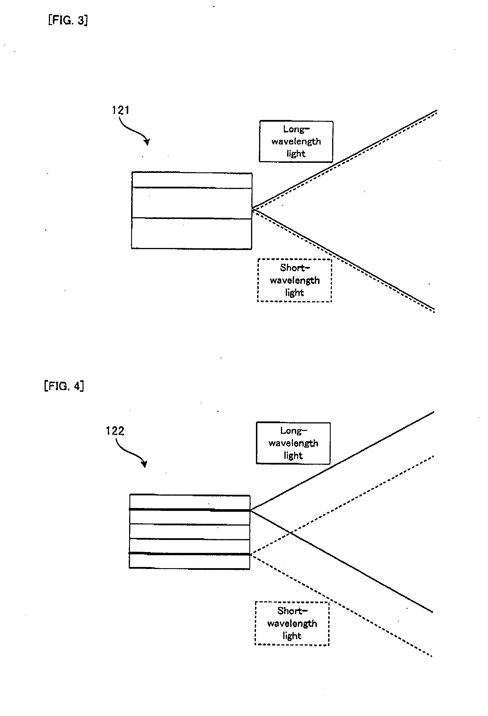 Emission sensor device and bioinformation detecting method