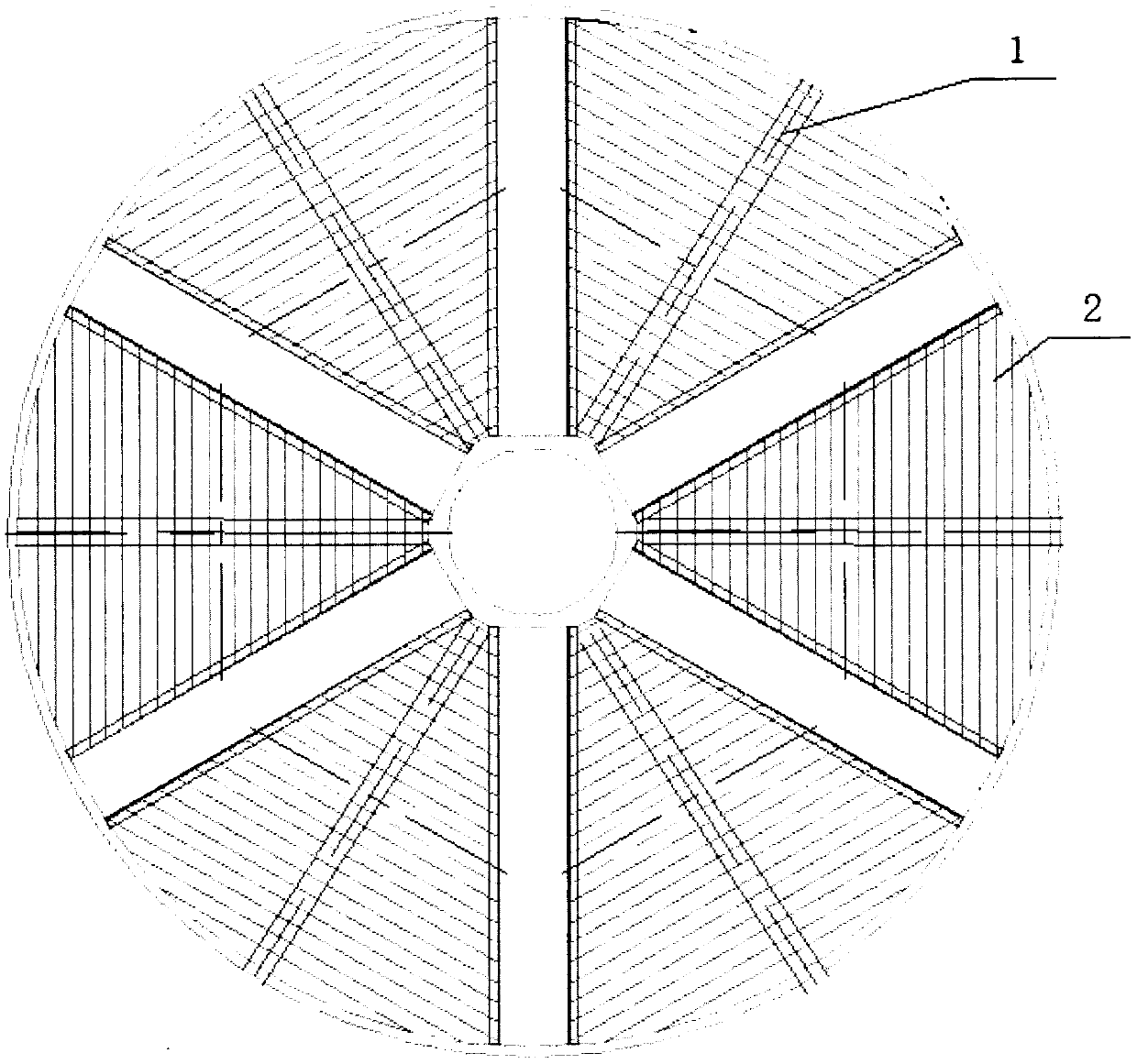 Construction method for solving stop rotation of shield cutter head by grouting reinforcement and internal support method