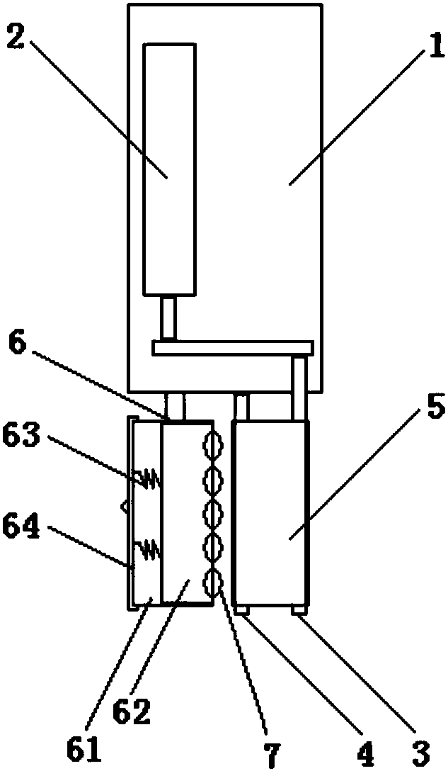 A height-adjustable wall-mounted bath stool