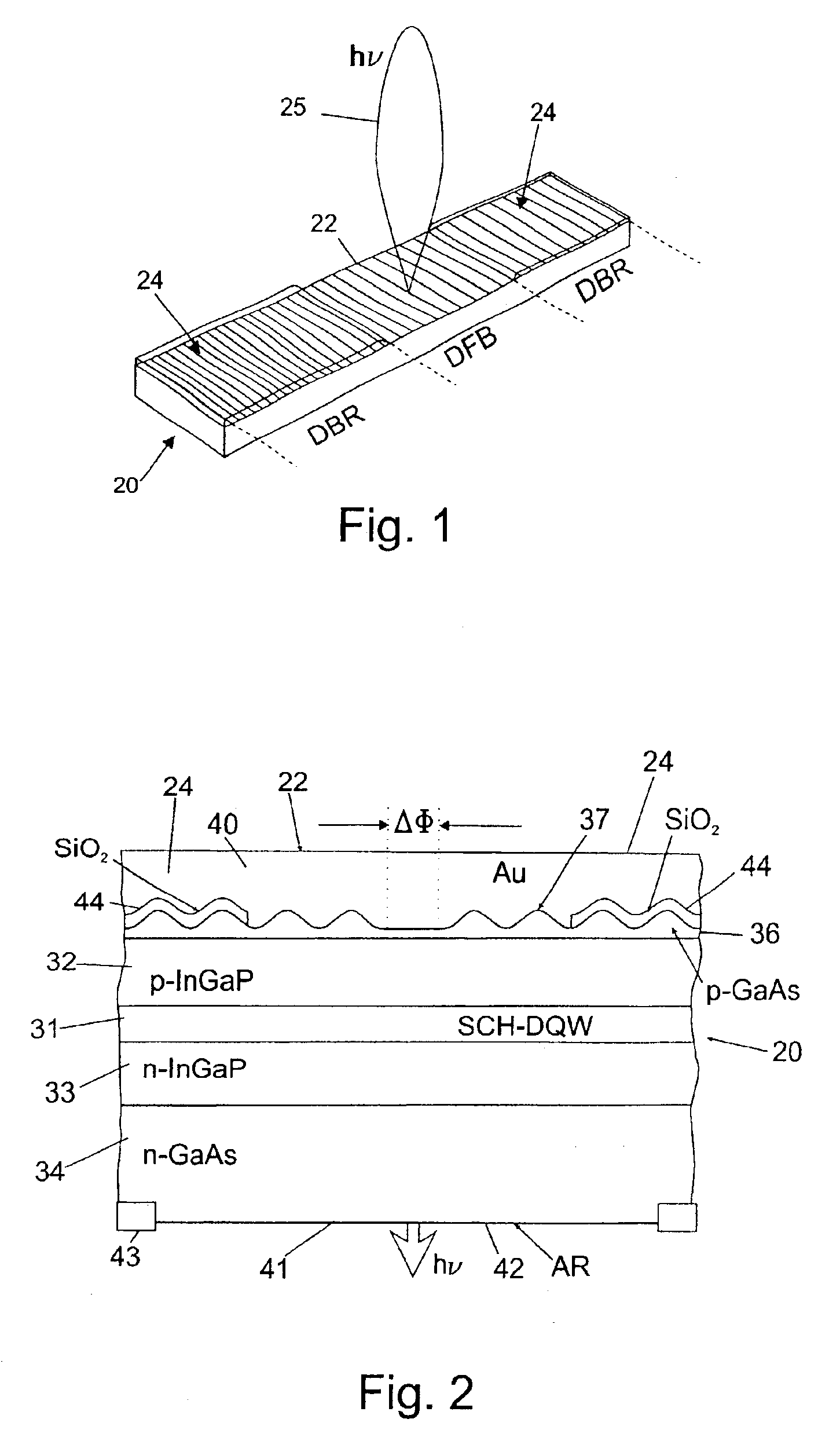 High coherent power, two-dimensional surface-emitting semiconductor diode array laser