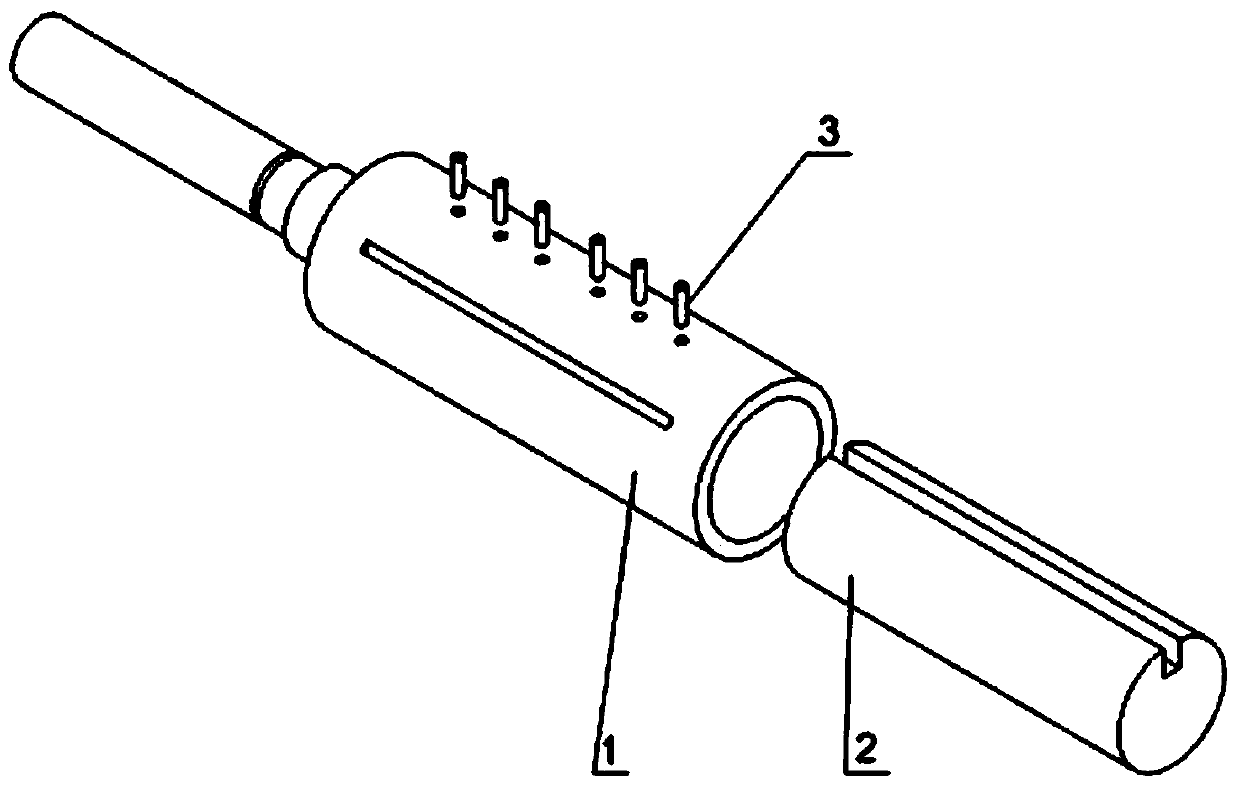 Winding and clamping device of flexible substrate