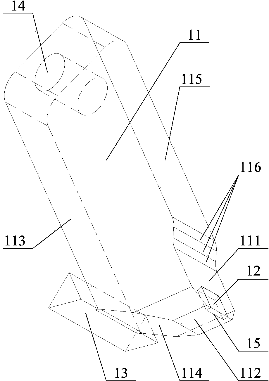 Crushing tooth assembly and crushing cutter tooth thereof