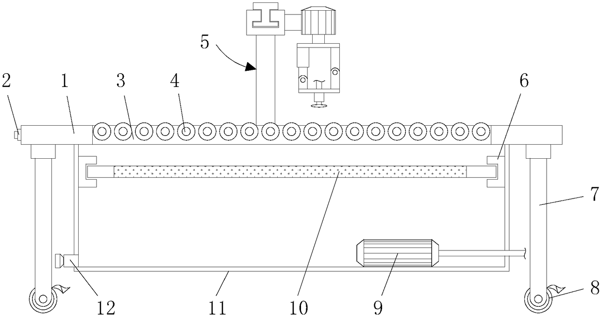 Paint spraying device for machine tool production