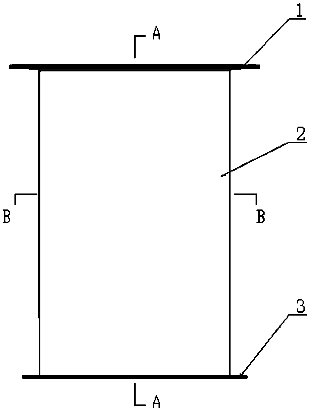 Catalytic bed furnace core structure with guide shield