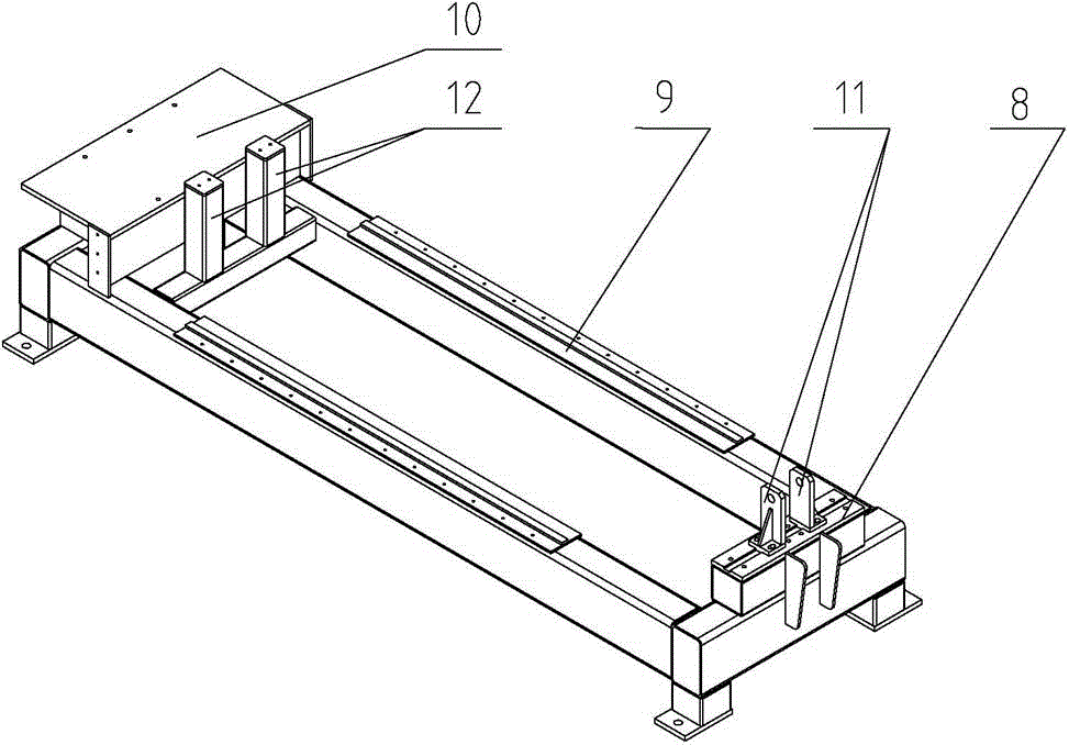 A corrugated plate h steel group welding machine