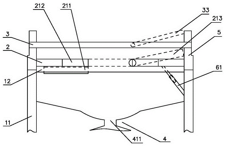 A multi-layer bath care bed