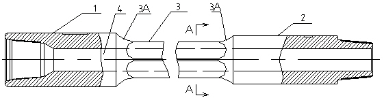 Production process of integral kelly stem