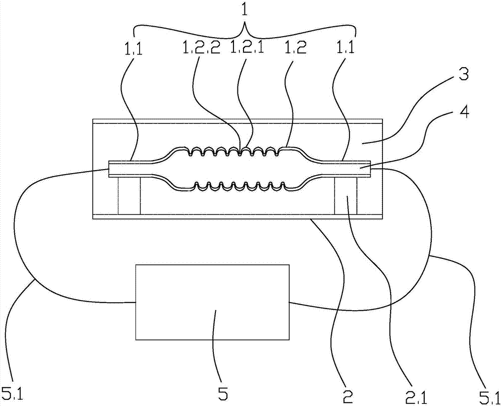 Fast annealing method for thin-wall corrugated pipe