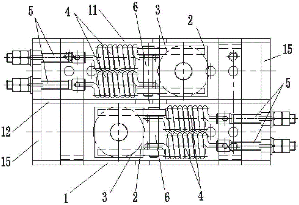 Track clamping device