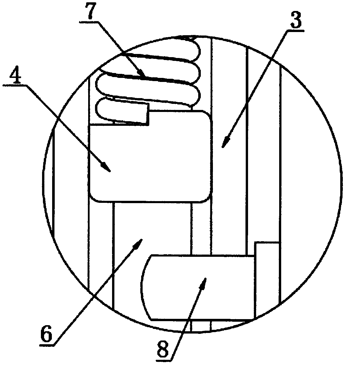 Calligraphy practice auxiliary device