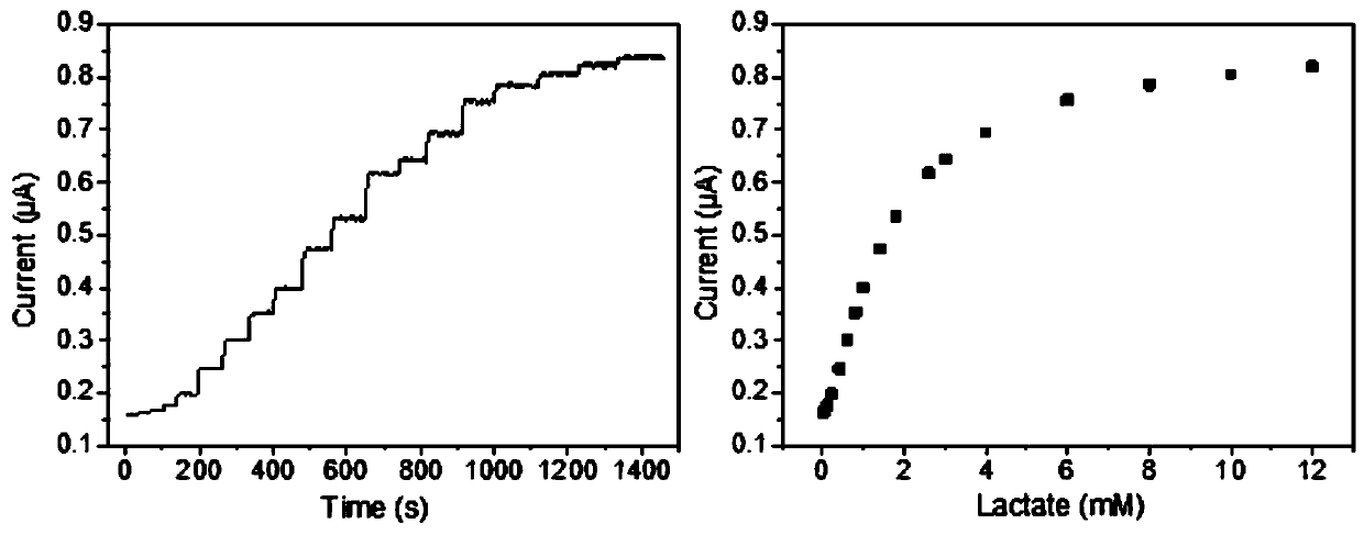 Wearable sensor for sweat detection and preparation method thereof