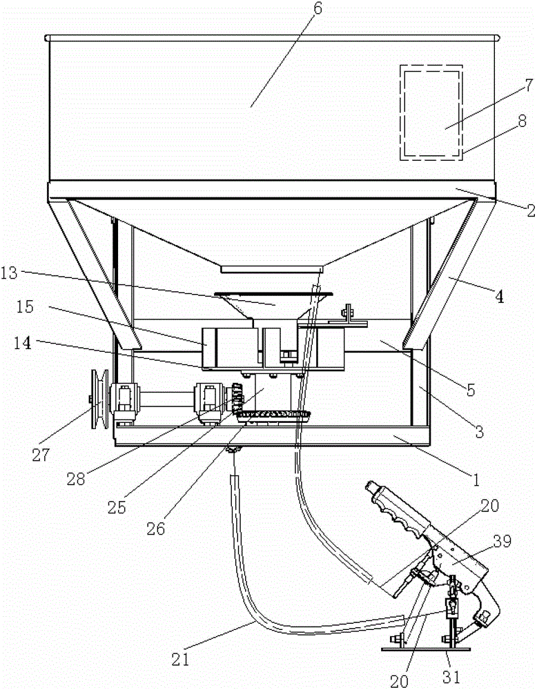 Sowing and fertilizer application machine with characteristic of convenient adjustment control