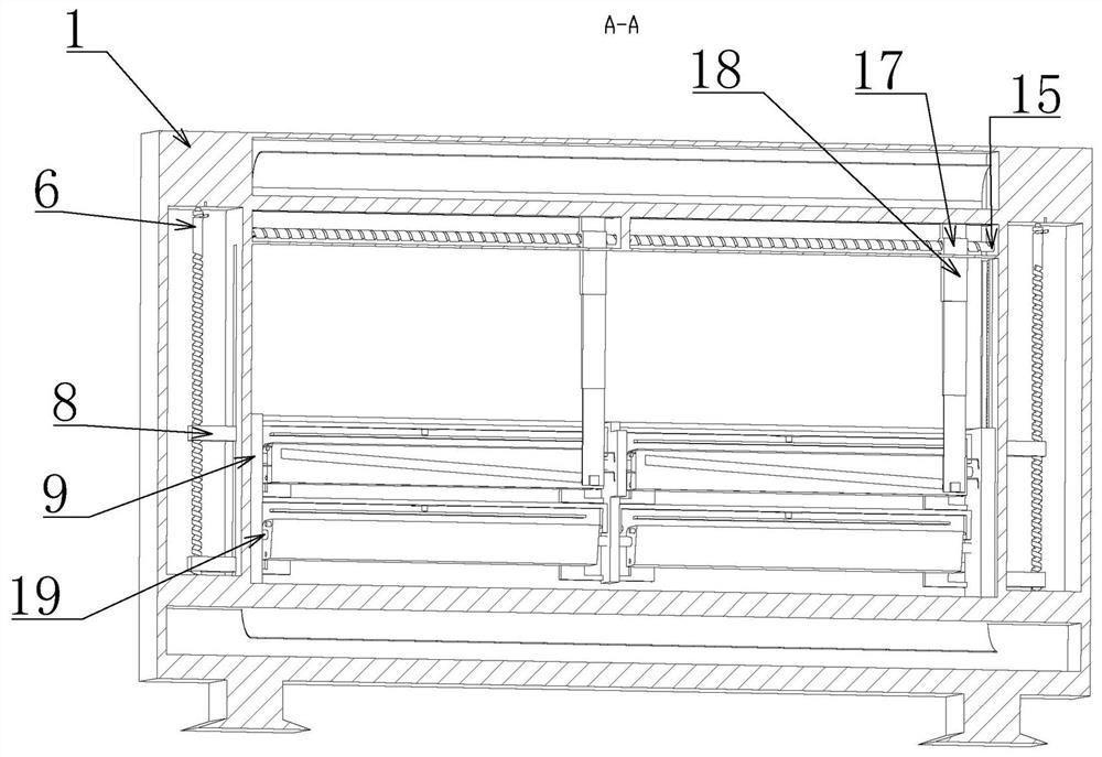 Adjustable bookshelf for library