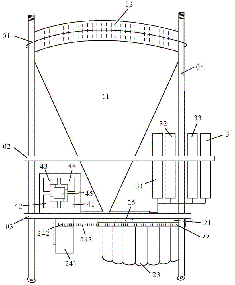 Multifunctional shallow-sea time-series sediment capturing and observing device