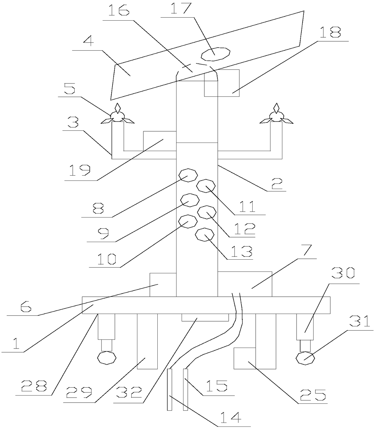 Dual-energy power supply energy-saving monitoring system