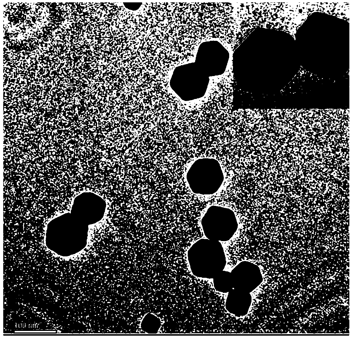 Preparation method of alpha-cypermethrin upconversion fluorescent sensing material