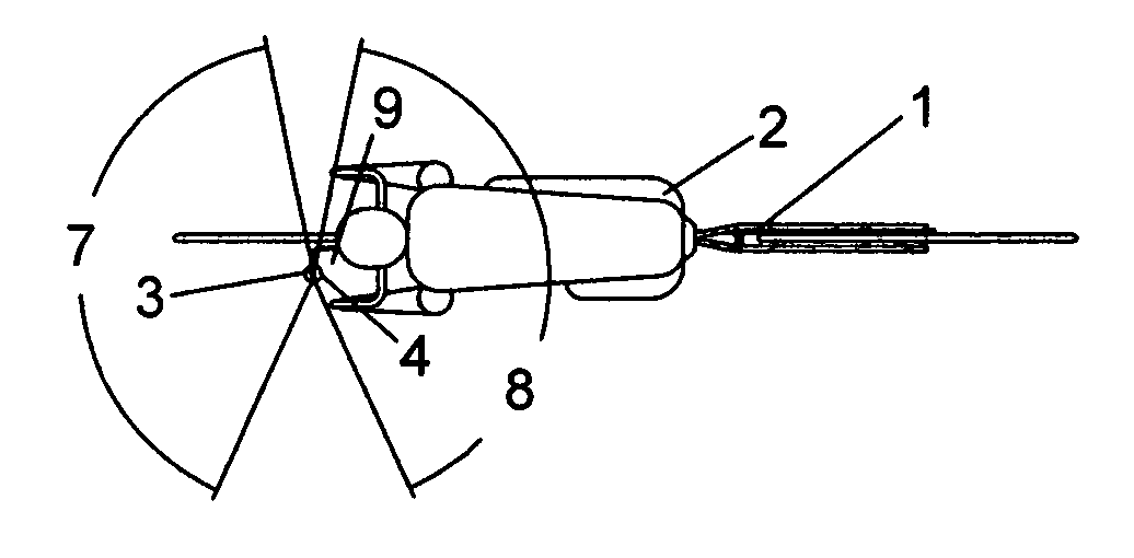 Convex bicycle mirror