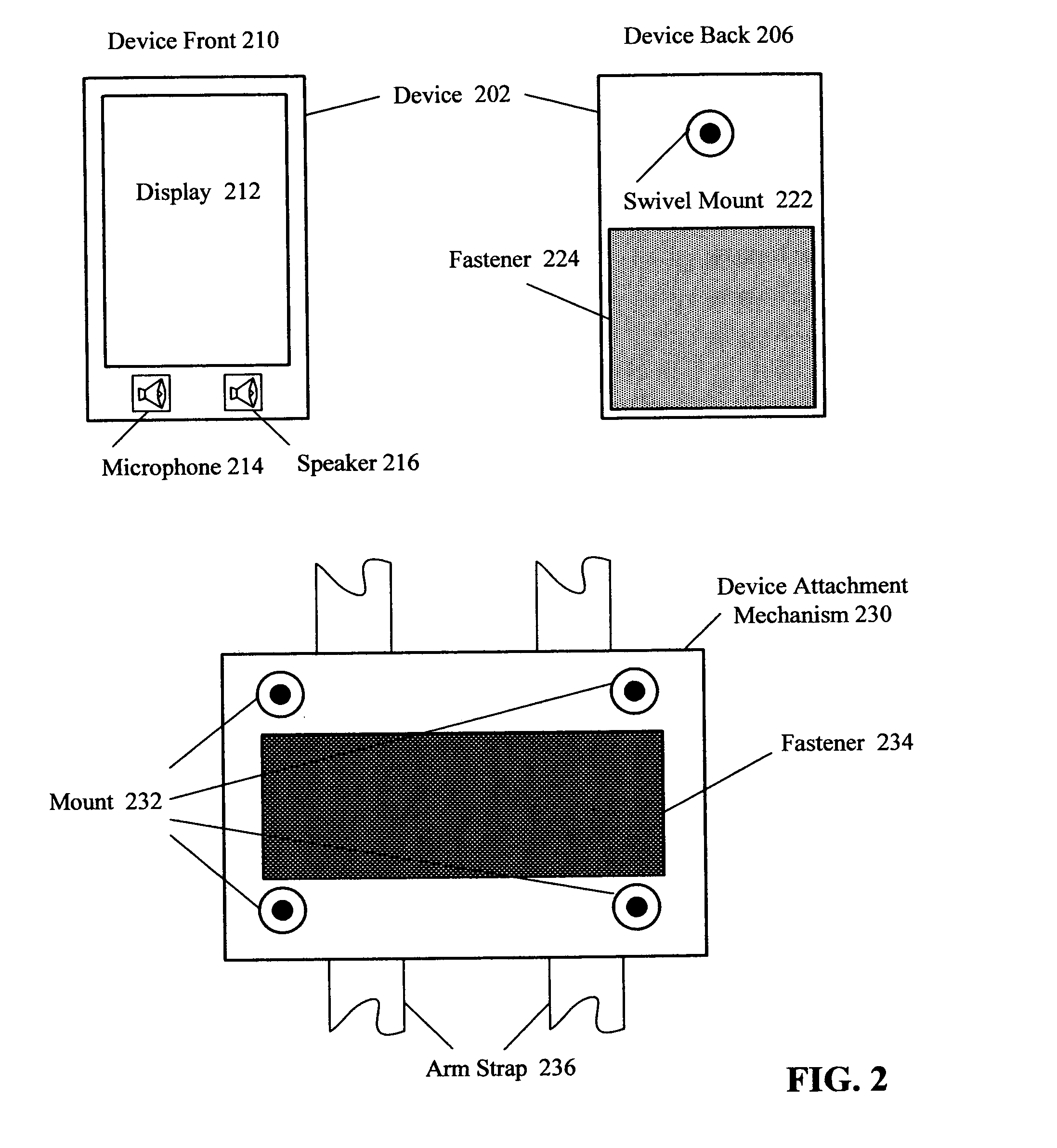 Wearable multimodal computing device with hands-free push to talk