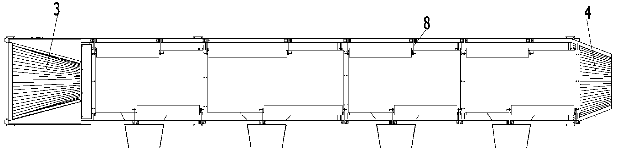 Walnut screening machine