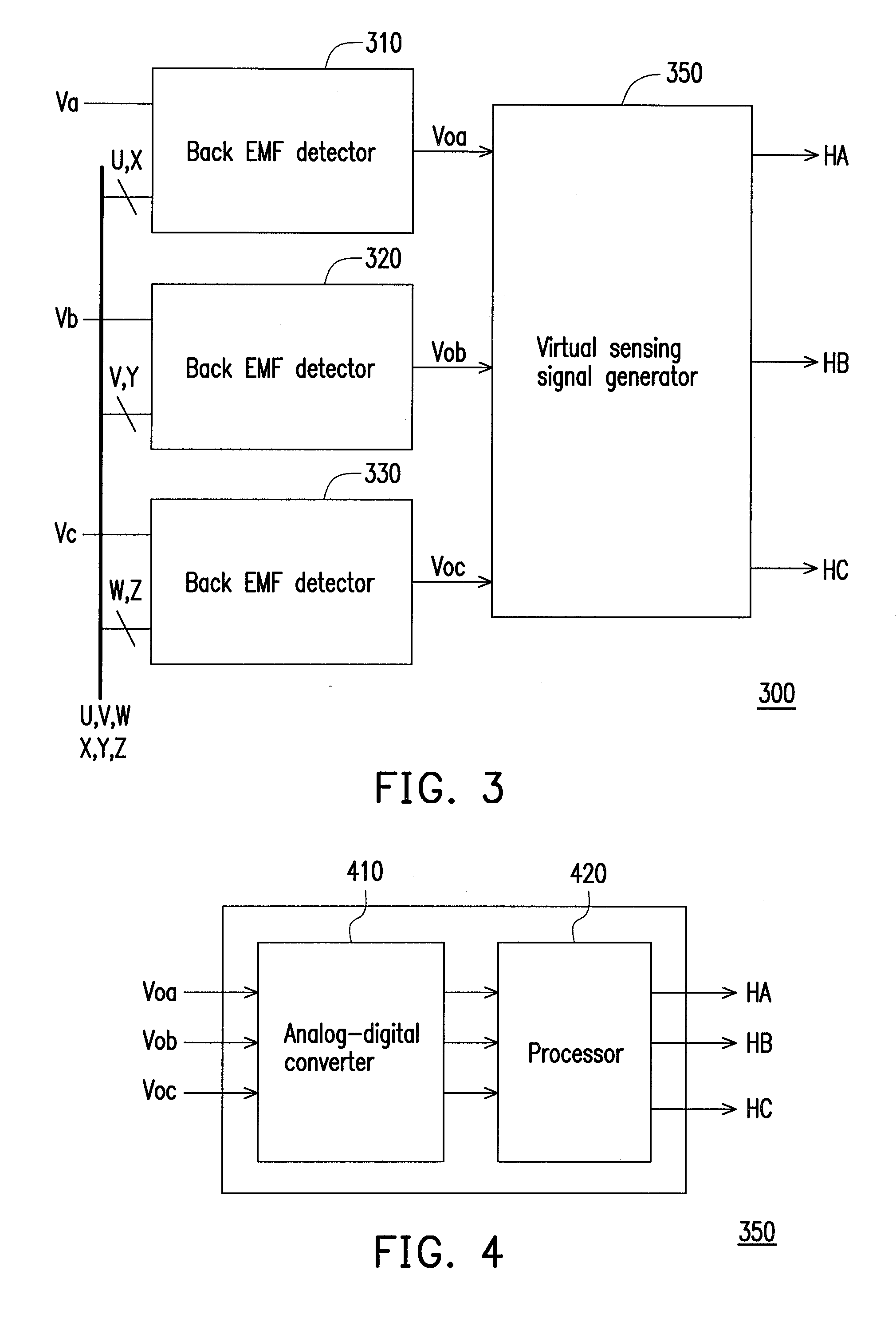 Sensorless motor apparatus, back emf detector and detection method thereof