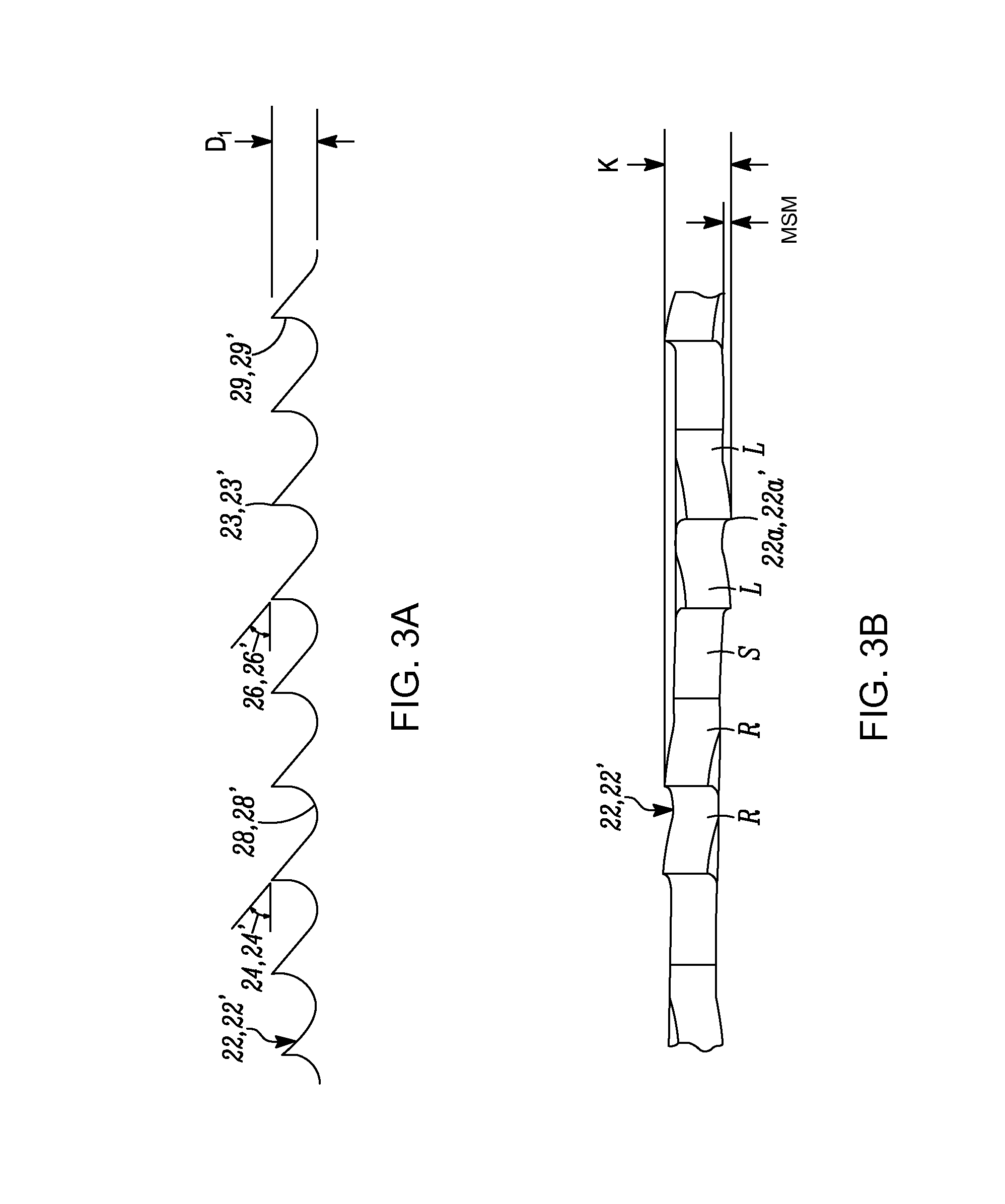 Double sided hand hack saw blade and method of manufacture