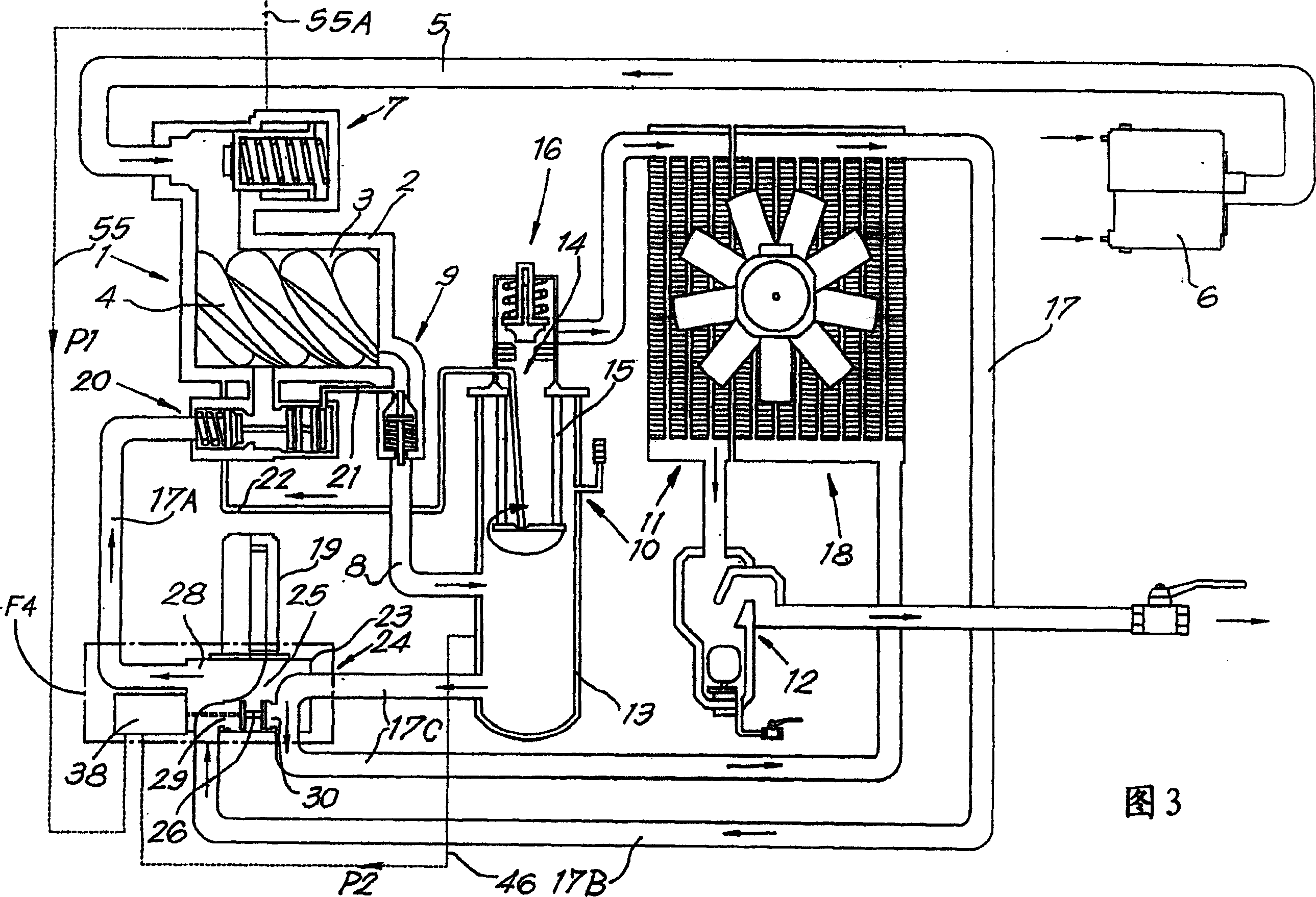 Method for controlling the oil recirculation in an oil-injected screw-type compressor and compressor using this method