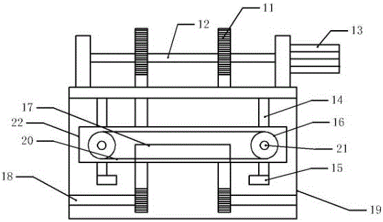 Needle mushroom root cutting device