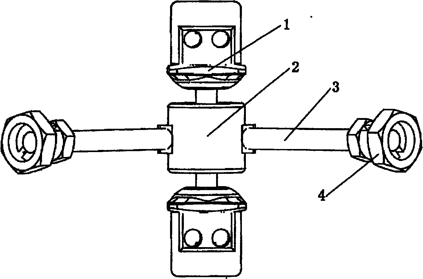 Anterior cervical vertebrae single corpus vertebrae Subtotal ablation physiological inner fixing device