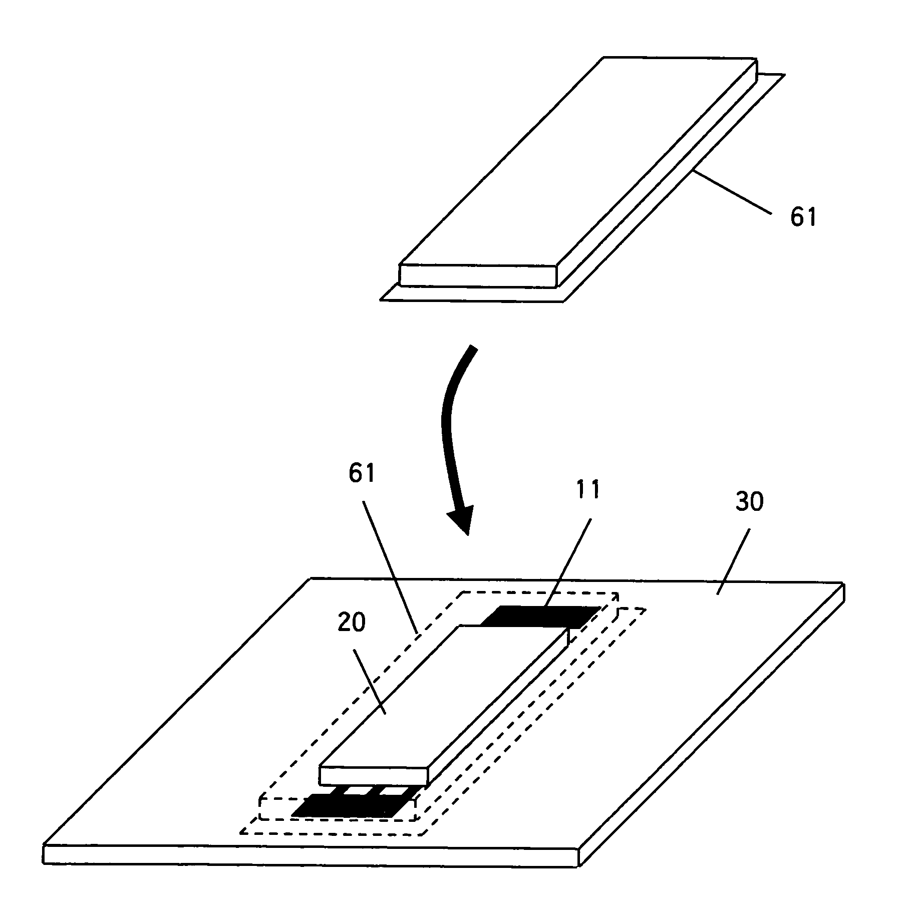 Surface acoustic wave excitation device