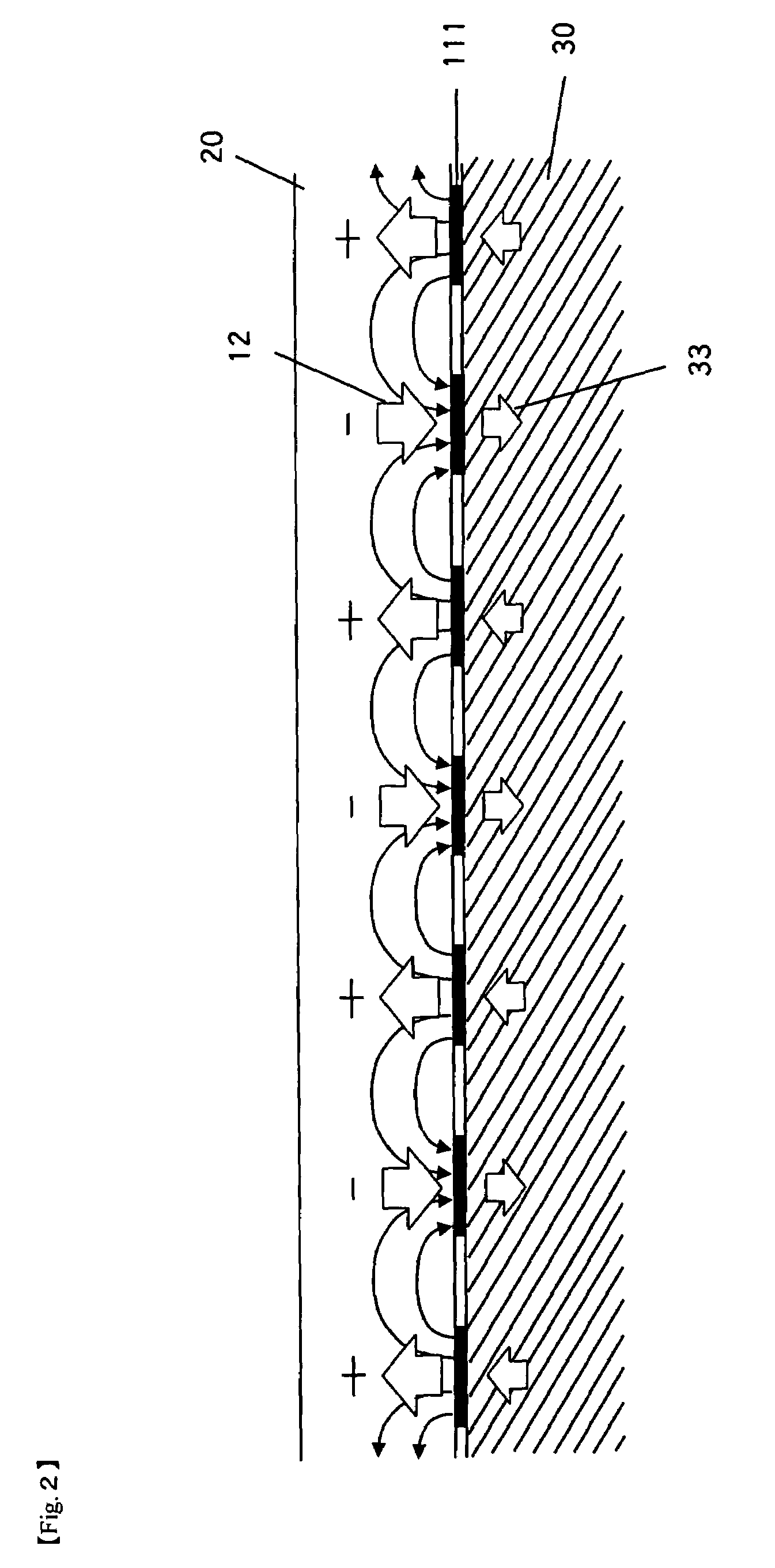 Surface acoustic wave excitation device