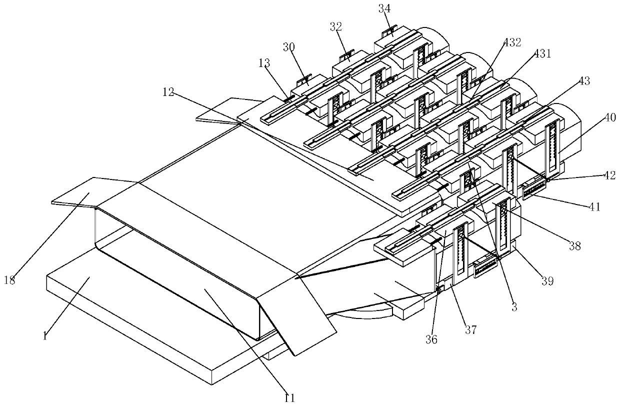 Finger nerve rehabilitation exercise device for restoring hand muscle atrophy