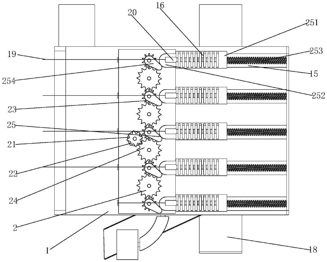 Finger nerve rehabilitation exercise device for restoring hand muscle atrophy