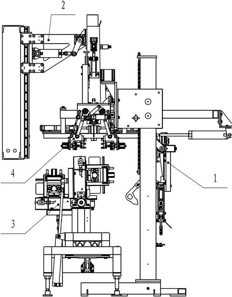 Automatic packing machine for polycrystalline silicon blocky bulk materials