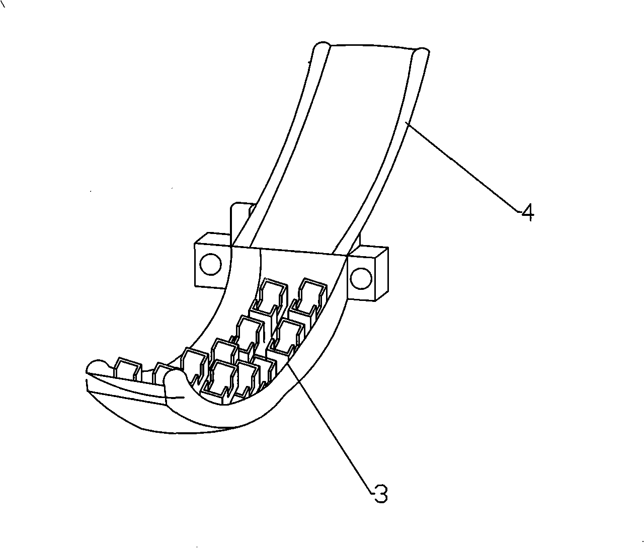 Take-up winder with protecting cover