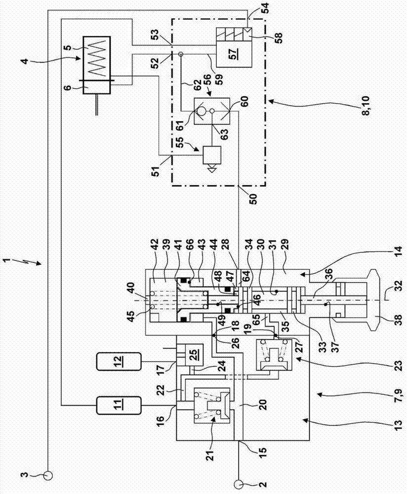 Valve assembly for a trailer braking assembly