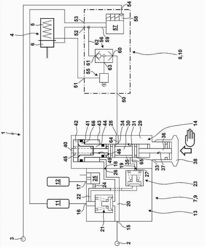 Valve assembly for a trailer braking assembly