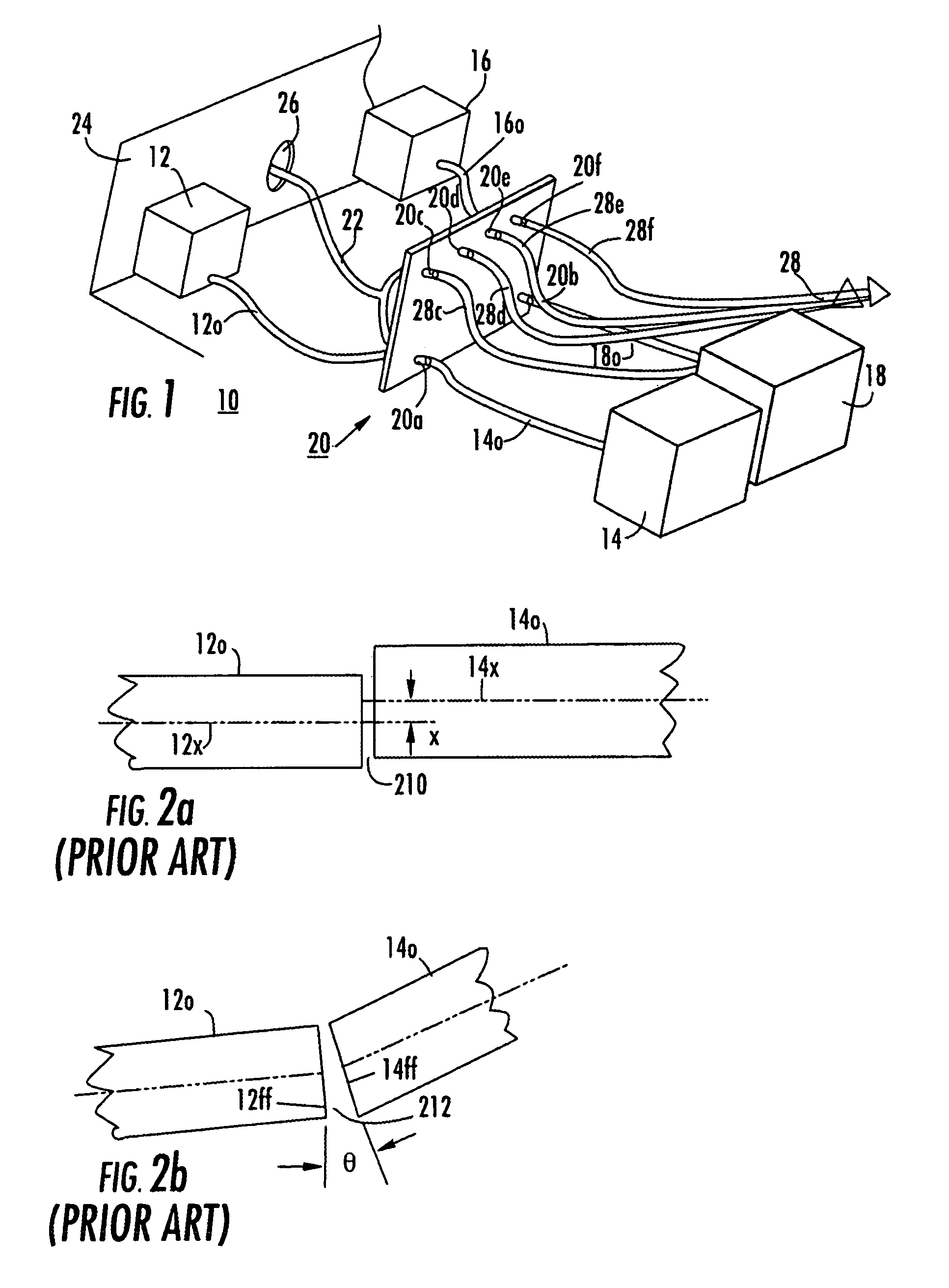 Optical fiber coupling and inline fault monitor device and method