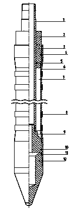 Tool for repairing sleeve with expansion pipe