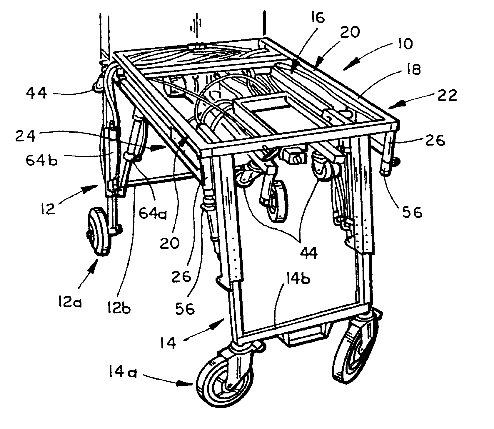 Transportable medical apparatus