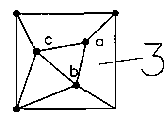 Large scale topographical map surveying and mapping method utilizing rotating TIN (triangulated irregular network) and distance and included angle dual-weight interpolation method