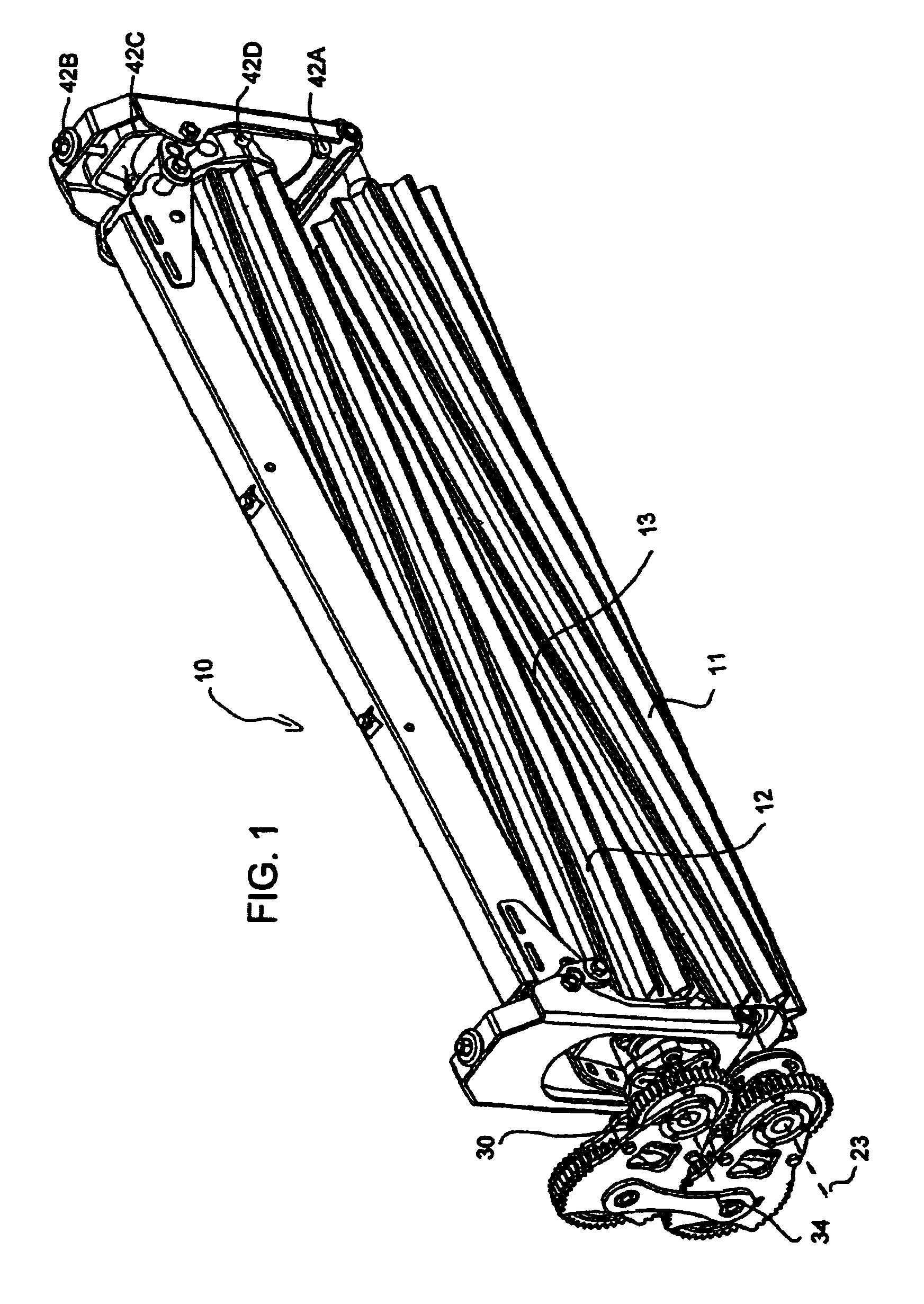 Conditioning roller drive