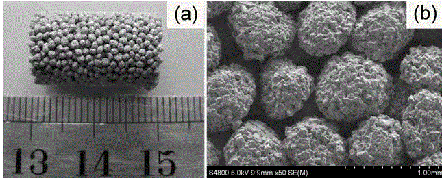 Preparation method of porous biomedical metal, ceramic or metal/ceramic composite material