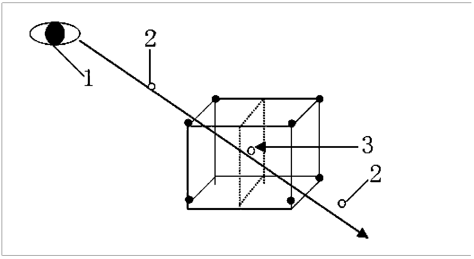 Three-dimensional rock core visualization method based on CT images