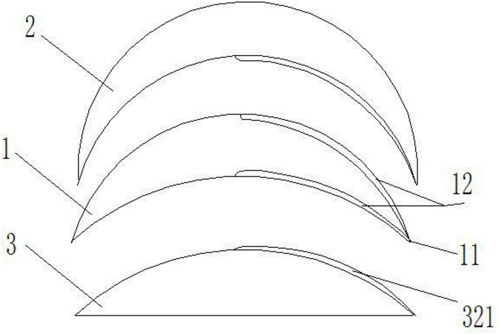 Manufacturing method and injection mold for multi-layer lens