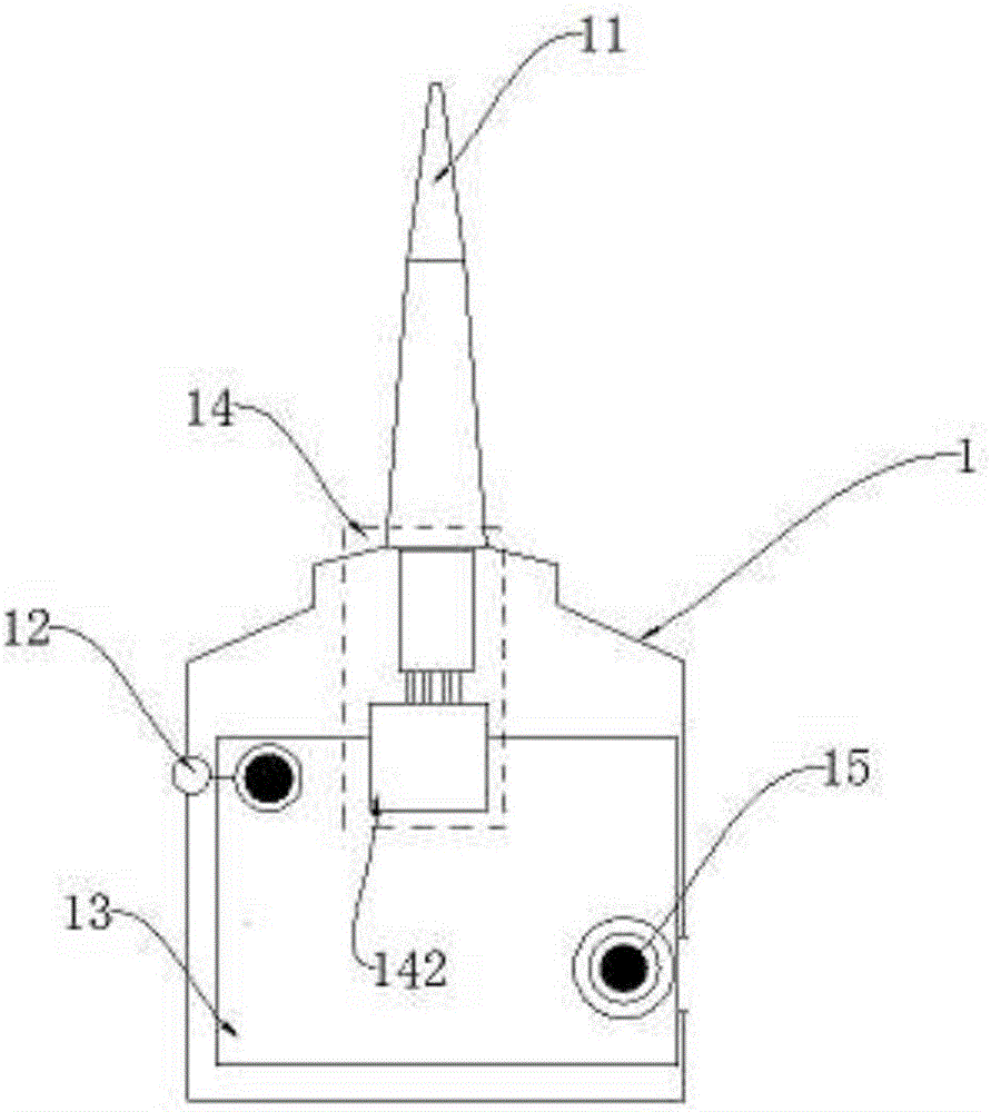 Wireless transmission-based bidirectional display electroscope